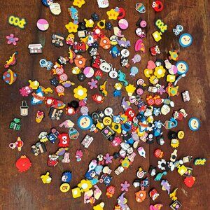 Croc charms lot 320+ Pieces Assorted